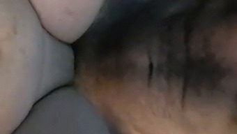 Big Cock Penetrates Tight Asshole And Wet Pussy