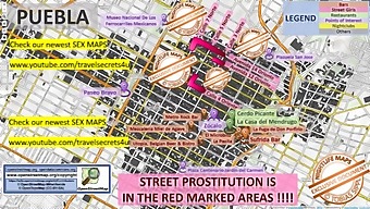 Map Of Street Prostitution In Puebla, Mexico With Facial And Oral Sex Services