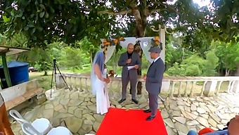 Natzinha Morena Marries A Well-Endowed Man, Mr. Matusalem