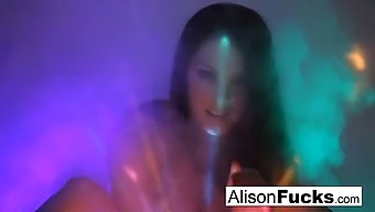 Stunning Busty Beauty Alison Tyler In Captivating Disco Ball Scene
