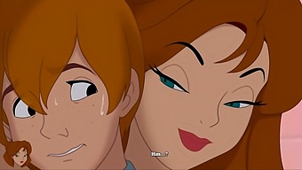 Brunette Milf Seduces Her Daughter'S Boyfriend In Animated Cartoon (Janet Scenes)