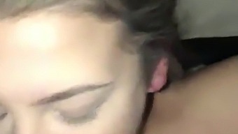 Stunning Girlfriend'S Oral Skills Captured On Camera
