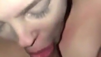 Stunning Girlfriend'S Oral Skills Captured On Camera
