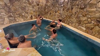 Our Motel Outing With Friends Led To A Steamy Striptease And Passionate Sex In Lingerie