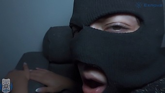 I Discovered A Sexy Thief With A Stunning Butt In My Home. What Would You Suggest Doing With This Curvy Brunette?